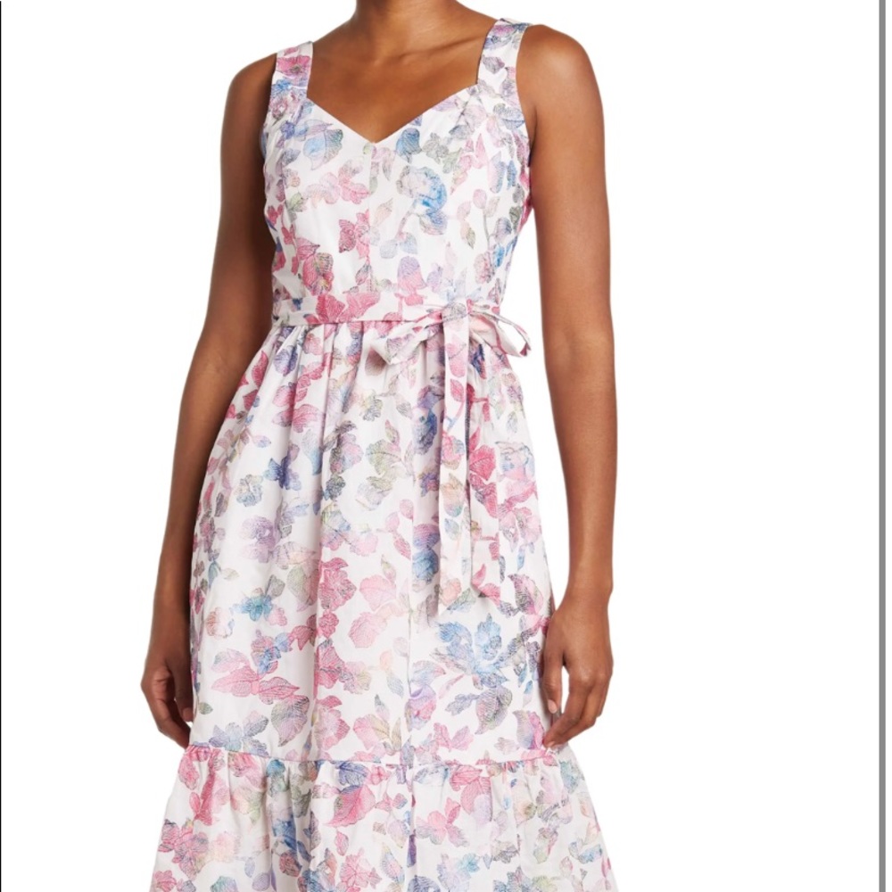 Midi flower dress